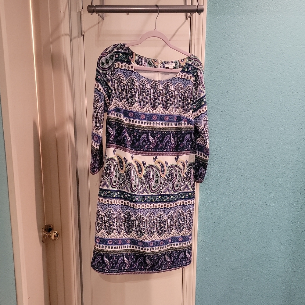 Old Navy Multicolor Paisley Dress